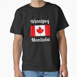 Winnipeg, Manitoba (Canada) - Stylish Classic T-Shirt