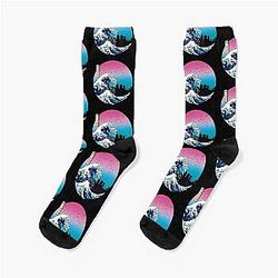 Winnipeg Kanagawa Wave Socks