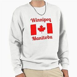 Winnipeg Manitoba (Canada) Stylish Pullover Sweatshirt