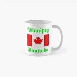 Winnipeg Manitoba Canada Stylish Prints Classic Mug
