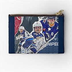 Winnipeg Hockey Team Design Zipper Pouch