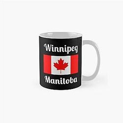 Winnipeg Manitoba Canada - Stylish Print Classic Mug