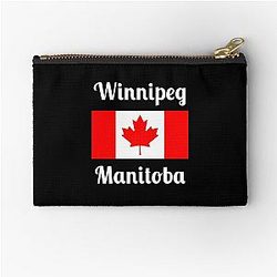 Winnipeg Manitoba Canada- Stylish Prints Zipper Pouch