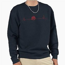 Winnipeg Retro Hockey Heartbeat Pullover Sweatshirt