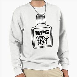 Winnipeg Whiteout Bottle (Black) Pullover Sweatshirt