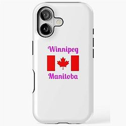 Winnipeg Manitoba - Stylish Prints iPhone Case
