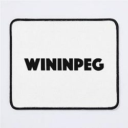 Winnipeg Whiteout Mouse Pad
