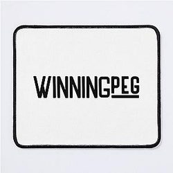 Winnipeg Whiteout - Computer Mouse Pad