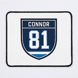 Kyle Connor Winnipeg Jets 81 Mouse Pad
