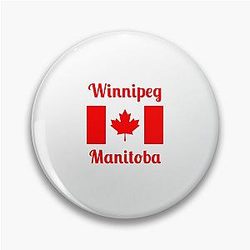 Winnipeg Manitoba - Stylish Prints Pin