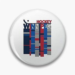 City Winnipeg Hockey Pin