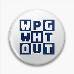 Winnipeg Whiteout Pin