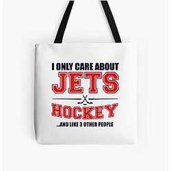 Winnipeg Jets Hockey Tote Bag