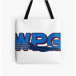 Jettin' to Winnipeg All-Over Print Tote Bag