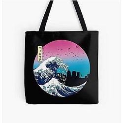 Winnipeg Wave 90s All Over Print Tote Bag