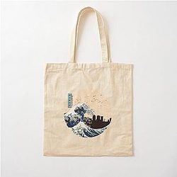 Winnipeg Kanagawa Cotton Tote Bag