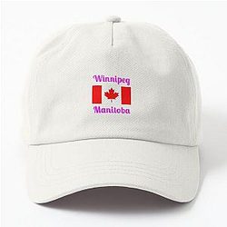 Winnipeg Manitoba Canada- Stylish Print Dad Hat