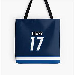 Winnipeg Jets Adam Lowry Home Jersey Phone Case All Over Print Tote Bag