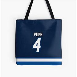Winnipeg Jets Neal Pionk Home Jersey Phone Case All Over Print Tote Bag