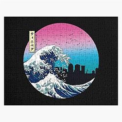 Winnipeg Kanagawa Wave 90s Jigsaw Puzzle