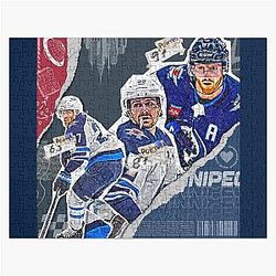 Winnipeg Hockey Team Design Jigsaw Puzzle