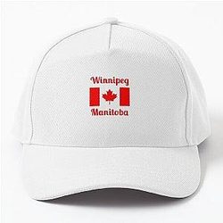 Winnipeg Manitoba (Canada) - Stylish Print Baseball Cap