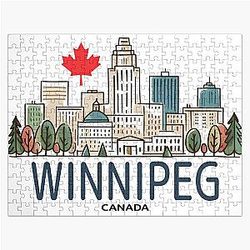 Winnipeg Manitoba Canada Jigsaw Puzzle