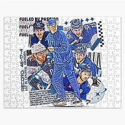 Winnipeg Hockey Team Squad Jigsaw Puzzle Design