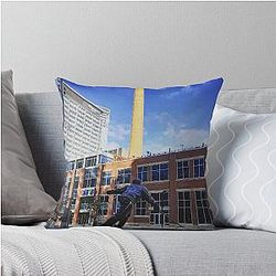 Dale in Winnipeg Throw Pillow