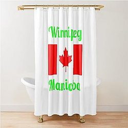 Winnipeg Manitoba- Stylish Shower Curtain