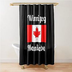 Winnipeg, Manitoba, Canada - Stylish Shower Curtain