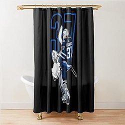 Connor Hellebuyck Winnipeg Number Shower Curtain