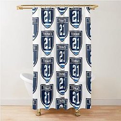 Dominic Toninato Winnipeg Emblem Shower Curtain