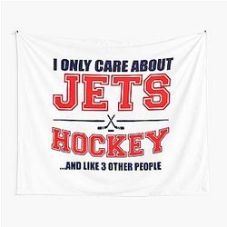 Winnipeg Jets Hockey Tapestry