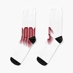 Wisconsin Badgers Fading Art Socks