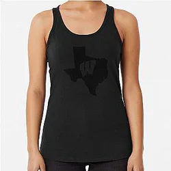 Wisconsin Badgers Fans in Texas Racerback Tanks