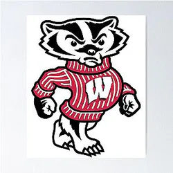 Wisconsin Badgers Poster