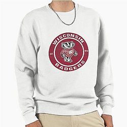Wisconsin Badgers football Pullover Sweatshirt