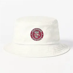 Charming Wisconsin Badgers Design Bucket Hat