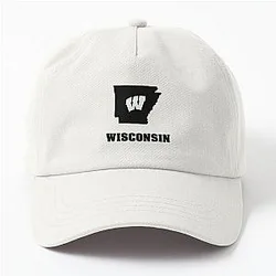 Wisconsin Badgers Fans in Arkansas Dad Hat