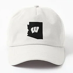 Wisconsin Badgers Fans in Arizona Dad Hat