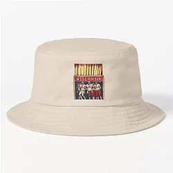 University of Wisconsin Badgers Vintage Matchbox Bucket Hat