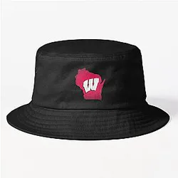 Engaging Wisconsin Badgers Design Bucket Hat