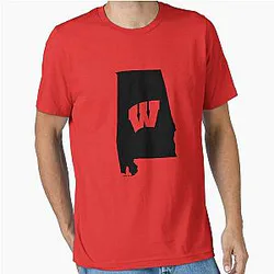 Wisconsin Badgers Fans in Alabama Essential T-Shirt