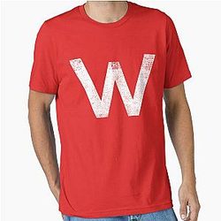 Throwback Wisconsin Badgers "W" Essential T-Shirt