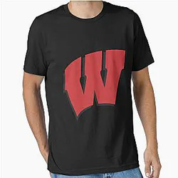 Wisconsin Badgers Sticker Essential T-Shirt