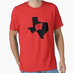 Wisconsin Badgers Fans in Texas Essential T-Shirt