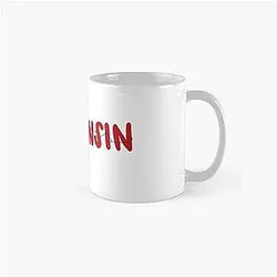 Wisconsin Badgers Cursive Classic Mug