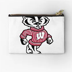 Wisconsin Badgers  Zipper Pouch