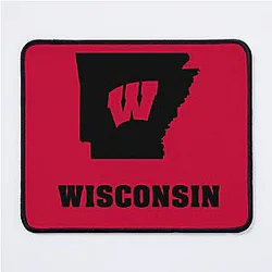 Wisconsin Badgers Fans in Arkansas Mouse Pad